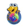 Jouet de ver magique duveteux coloré chenille arc-en-ciel accessoires de magie pour enfants - Arc-en-ciel Clair