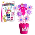 Kit de bricolage pot de fleurs en feutre pour enfants paquet de materiel creatif. - Style Fée Couronne Rose