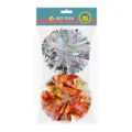 Balles froissées scintillantes holographiques jouet interactif pour chat 2pcs set - Irrisé Mélangé (2 Pcs)