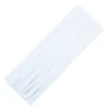 White pipe cleaners chenille stems DIY craft supplies for handmade projects 100pcs - 100 Pieces/Pack / White