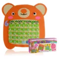 Jouet calendrier en feutrine DIY pour enfants, puzzle éducatif créatif modèle var. - Style Petit Ours (MDF-21002)