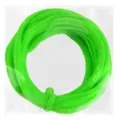 Tiges chenille cure-pipe vert fil de bricolage 10mm 9m moelleux fournitures loisirs vue principale - 10mmx9m / Vert Fluorescent
