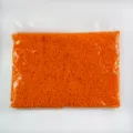 3mm orange fluffy pom poms craft balls nylon polyester elastic DIY clothing accessories - 10000 Pieces/Pack / Orange