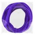 Cures-pipes violets extra-denses et rigides tiges de chenille pour accessoires de fleurs DIY - 10mmx9m / Violet foncé
