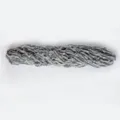 9mm cure-pipes metalliques argentes fil pelucheux materiel de bricolage DIY lot - Argent