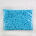 3mm blue mini pom poms fluffy craft balls bulk nylon polyester DIY material accessories - 10000 Pieces/Pack / Lake Blue