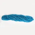 Cure-pipe bleu pailleté 9mm, tige chenille flexible pour projets d'artisanat et décoration. - Bleu clair
