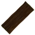 Brown chenille stems pipe cleaners for DIY crafts and handmade art projects, 100pcs set. - 100 Pieces/Pack / Brown