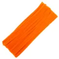 Orange pipe cleaners chenille stems craft diy supplies orange color materials new - 100 Pieces/Pack / Fluorescent Orange