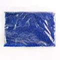 Small blue pompoms in a clear bag, perfect for DIY crafts and clothing accessories. - 10000 Pieces/Pack / Dark Blue