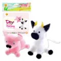 Bambini DIY Pompon Set Artigianato simpatico animale maiale mucca set giocattolo educativo - MDF-11943