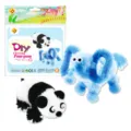 Kit fai da te pom pom bambini animale panda elefante set giocattolo educativo creativo variante - MDF-11920