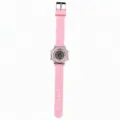 Orologio sportivo digitale in silicone rosa per bambini e studenti con design impermeabile. - Rosa