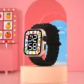 Orologio digitale quadrato per bambini con cinturino in silicone nero e motivo a frutta. - Nero