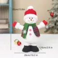 Christmas snowman plush doll fabric toy holiday home decoration ornament gift 35cm size - Snowman (HX26505B)