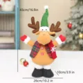 Christmas reindeer plush doll holiday decoration cute elk fabric toy ornament 43cm - Reindeer (HX26505C)