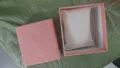 Boîte cadeau de montre rose emballage avec coussin blanc boîte de rangement pour bijoux - Boîte de Montre Rose Seule (Sans Montre)