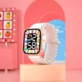 Orologio Digitale Quadrato per Bambini Cassa Oro Rosa Cinturino Silicone Bianco Motivo Frutta - Bianco