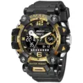 Herren Taktische Sport Digital Uhr Wasserdichte Militär Quarz Armbanduhr für Studenten Schwarz Gold - Stil 8072 Schwarz-Gold