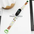 Orologio elettronico LED con stampa capybara simpatico e cinturino in morbido silicone. - Capibara con Fiore / Arcobaleno