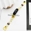 Simpatico orologio elettronico LED Capybara cartone animato bambini impermeabile - Stile Capibara / Giallo