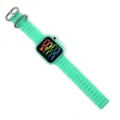 Orologio Digitale LED Verde Menta Studenti Coppia Orologio Elettronico alla Moda con Schermo Colorato - Verde menta