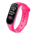 Rosa digitale LED Fitness Armband Touchscreen Sport Uhr fuer Kinder und Schueler. - Rosa