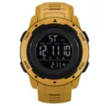 Herren Sport Digital Uhr Schüler Outdoor wasserdicht stoßfest elektronische Uhr gelb - Gelb