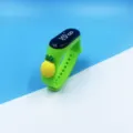 Niedliches Frucht M3 LED Digital Sportarmband für Kinder, grüne Silikon Elektronikuhr chic. - Ananas-Stil / Grün