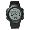 Herren multifunktionale digitale Sportuhr wasserdicht LED Display Freizeituhr neu - Grün
