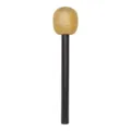 Children Halloween Party Toy Microphone Prop Gold Glitter Fake Mic Main Display View - Gold Glitter Microphone