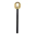 Children pretend play microphone toy gold black party performance prop variant style - Gold Sequin Microphone