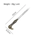 Retro European metal letter opener antique style fantasy wand prop decorative desk collectible - Eagle Head Short Sword