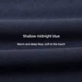 Cotton casual long sleeve sweatshirt fabric variant, shallow midnight blue color detail. - S / Bottoms / Shallow Midnight Blue