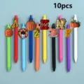 10stuks thanksgiving gekleurde gelpennen schattig herfst thema kantoorartikelen cadeauset - Stijl 3 / 10 Stuks/Verpakking
