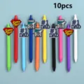10 stück bunte gelstifte set mit vater thema toppers süße büro schreibwaren geschenke - Vatertag Aufnäher Stil / 10er-Pack