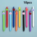 Kleurrijke gelpen set met hars roos decoratie, vlotte schrijfwaren schoolvariant optie. - Stijl 1