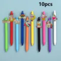 10pcs cute unicorn gel pens colorful cartoon student writing stationery school supplies - Style 1 / 10 Pieces/Pack