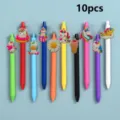 10pcs Cute Unicorn Cartoon Gel Pens Set Colorful Kawaii Stationery Writing Supplies - Style 2 / 10 Pieces/Pack