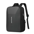 Mochila Antirrobo para Portátil 15.6 Pulgadas Impermeable Negocios USB Viaje Casual - Negro