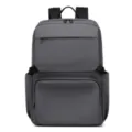 Mochila Portatil Hombre Gris Negocios Gran Capacidad Impermeable Bolso Viaje Nuevo - Gris
