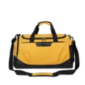 Bolso deportivo de fitness amarillo y negro gran capacidad para viaje entrenamiento y ocio. - Amarillo