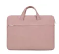 Borsa per laptop rosa da 15.6 pollici sottile valigetta professionale con tasca - 14" / Rosa