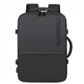 Mochila para portatil de negocio multifuncional negra, gran capacidad viaje cercanias. - Negro