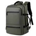 Mochila de viaje para hombre, bolso para portátil multifuncional en variante verde militar. - Verde Militar