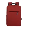 Red 17 inch large capacity casual travel laptop backpack for men and women daily use - 17" / Red