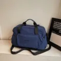 Ligera bolsa de viaje multifuncional y práctica de gran capacidad para deporte y equipaje. - Azul