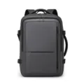 Mochila gris hombre viaje negocios portatil, gran capacidad multifuncional casual elegante. - Gris