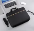 Borsa per computer portatile nera borsa a tracolla business ventiquattrore - 15.6" / Nero