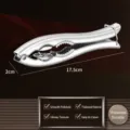 Stainless steel chestnut opener nutcracker heavy duty kitchen tool for nuts and walnuts. - Chestnut and Walnut Cracker / Color Box